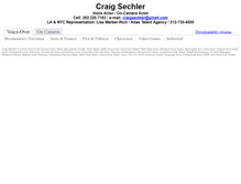 Tablet Screenshot of craigsechler.com